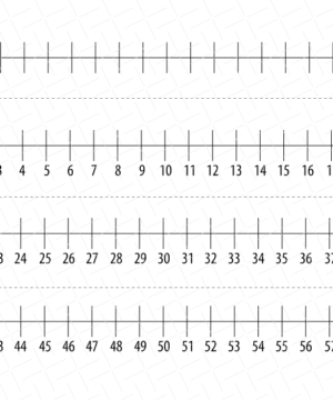 Number Line Printable Free Download