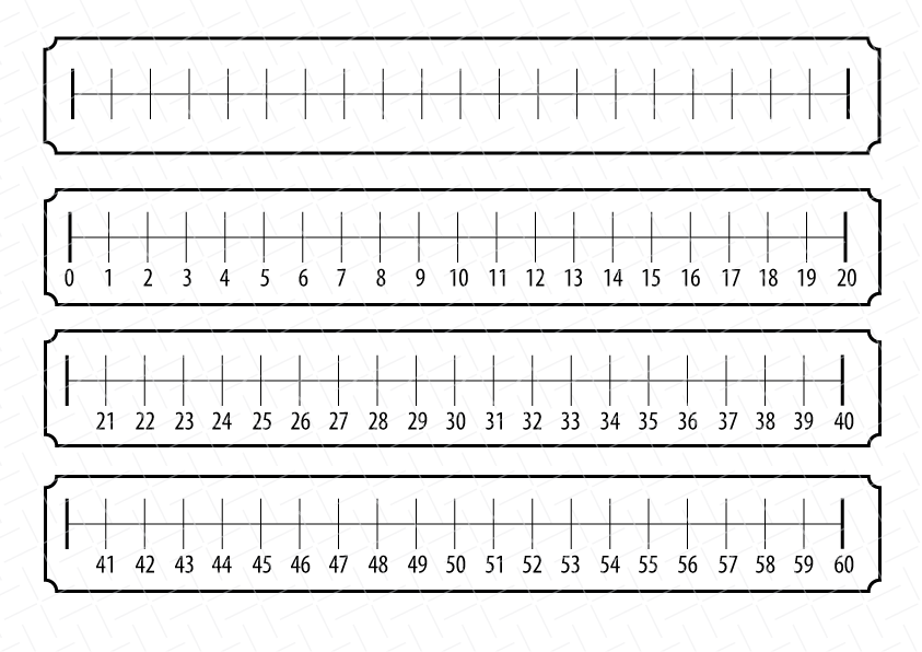 Number Line Printable Free Download