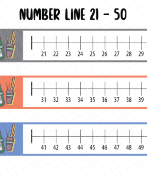 Number Line Printable Free Download