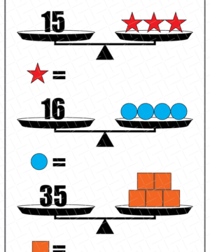 Pan Balance Worksheets Printable