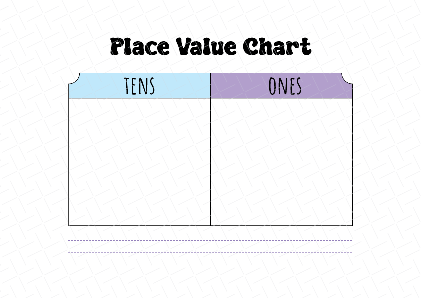 Place Value Chart Printable Free Download